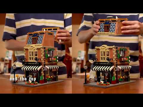 Explore the Funwhole Book Cafe with cozy lighting, detailed bookshelves, and a charming café ambiance in this immersive video tour.