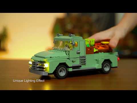 Lumibricks (formerly Funwhole) modular building blocks video review showcasing light-up brick sets and creative build features
